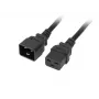 ARMAC KB-EX/C19/15/BK IEC C19 naar C20 stroomkabel 1,5m VDE zwart