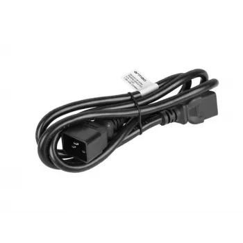 ARMAC KB-EX/C19/15/BK IEC C19 naar C20 stroomkabel 1,5m VDE zwart