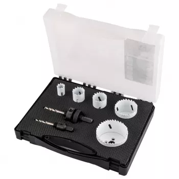GRAPHITE bi-metaal gatenzaagset 19-68 mm, 7-delig