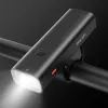 Rockbros 24710012001 voorlicht voor fiets 800 lm met USB-C naar USB-A-kabel, zwart