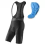 ROCKBROS RK2002L Heren fietsbroek met 3D-zitkussen, Zwart, maat L