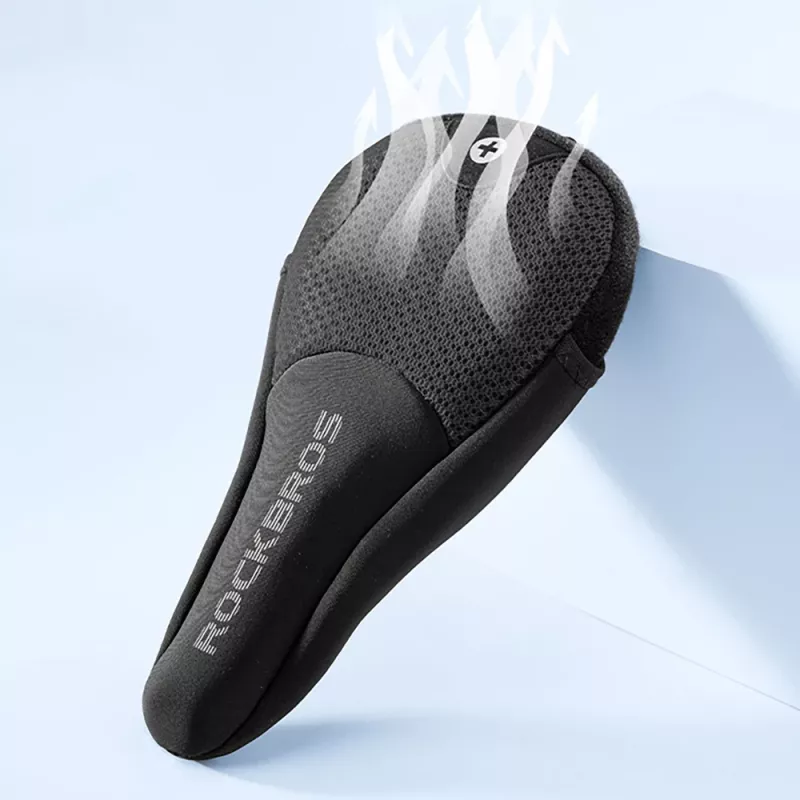 ROCKBROS Fietszadelhoes met siliconengel & memory foam-vulling, maat S, Zwart