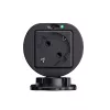HURTEL V2L-adapter Type 2 naar Schuko 3500W met vermogensweergave en tas - Zwart