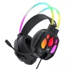 Wozinsky WSG-1118 Bedrade gaming-headset met RGB-verlichting en microfoon - Zwart