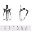 ROCKBROS RKL02 Aluminiumlegering fietsflessenhouder - Zwart/Zilver