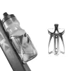 ROCKBROS RKL02 Aluminiumlegering fietsflessenhouder - Zwart/Zilver