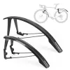 ROCKBROS FK-892 Verstelbare off-road fietsspatborden, zwart