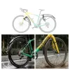 ROCKBROS FK-892 Verstelbare off-road fietsspatborden, zwart