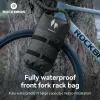 ROCKBROS AS-156 Waterdichte fiets vorktas 7L Zwart