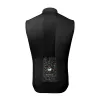 ROCKBROS ROAD TO SKY TLMJ002 Geïsoleerd winddicht fietsvest M Zwart