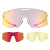ROCKBROS SP338 Road to Sky fietsbril met verwisselbare glazen - crème