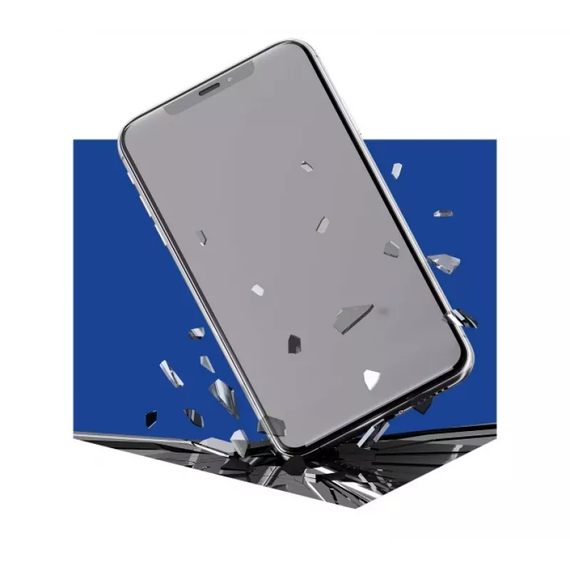 3MK NeoGlass hybride glas beeldschermbescherming voor Samsung Galaxy A22 4G - zwart