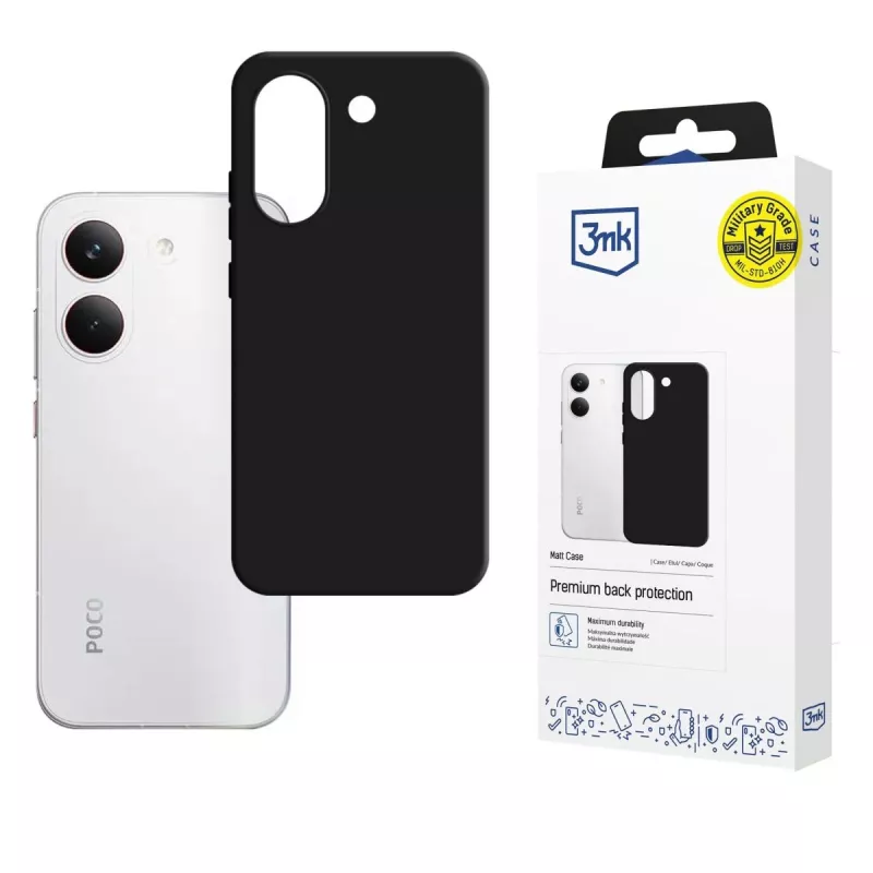 3mk Matt Case voor POCO X8 Pro - zwart