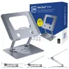 3mk Solid Stand - zilveren universele telefoon- en tabletstandaard