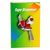 LEAN handmatige pakbandafroller met spanner, breedte 50 mm, rood en zwart