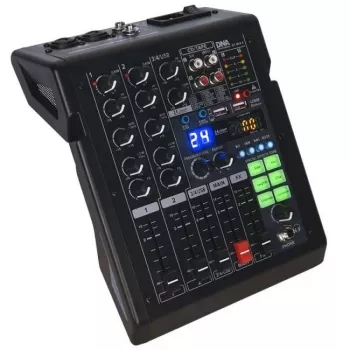 DNA EF-MIX 4 USB MP3 Bluetooth analoge audiomixer