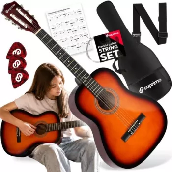 SUPRIMO CG34 SB concertgitaar 3/4 sunburst