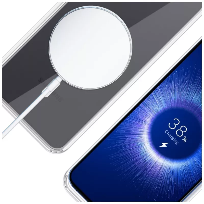 3mk Armor MagCase voor Samsung Galaxy S26 FE - transparante MagSafe-achterkant hoes