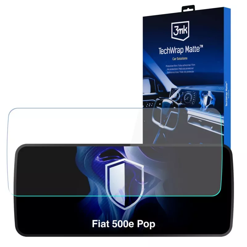 3MK PROTECTION Fiat 500e Pop (2025 - ) - 3mk TechWrap Matte Center Display
