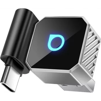 Ottocast Mini Pot CP88-T3 draadloze CarPlay / Android Auto-adapter, zilver (CP88-T3)