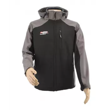 AWTOOLS softshelljack T4 grijs-zwart XXL