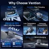 VENTION GaN 90W dual-USB-C wandlader (45W+45W) - zwart