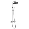 FERRO Ciriculus thermostatische doucheset in gunmetal