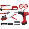 LEAN TOYS DIY klusser gereedschapsset boor hamer 35-delige leerspeelgoed