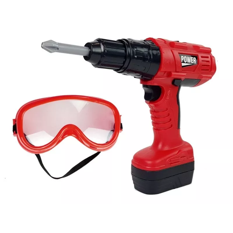 LEAN TOYS DIY klusser gereedschapsset boor hamer 35-delige leerspeelgoed