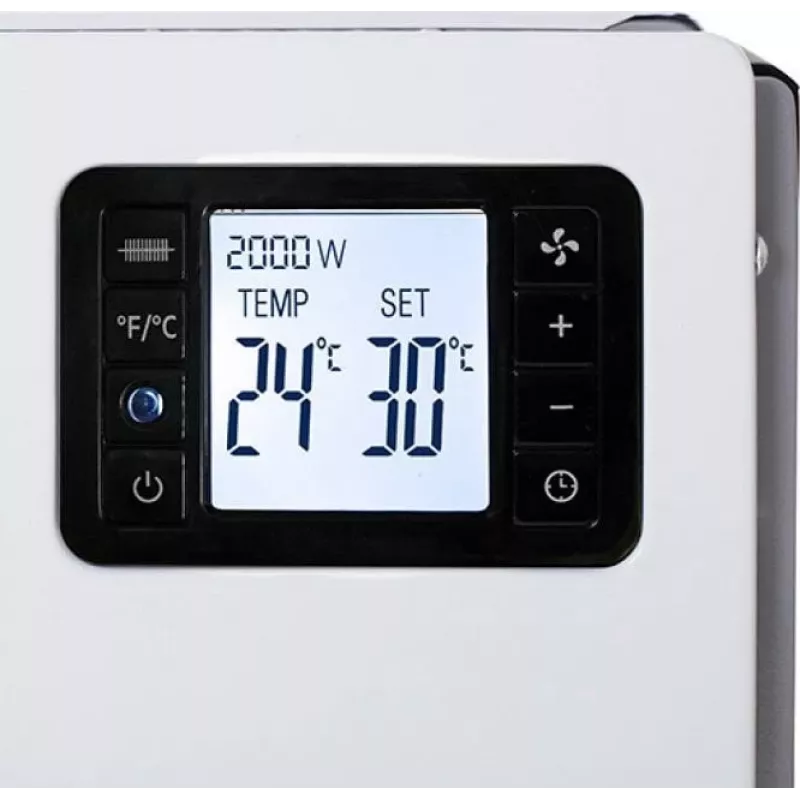 Adler CAMRY CR 7739 convectorverwarming 2000W digitale thermostaat, 24u timer, afstandsbediening, wandmontage