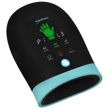 MEDIVON Hand Max hand- en polsmassageapparaat met warmte, zwart