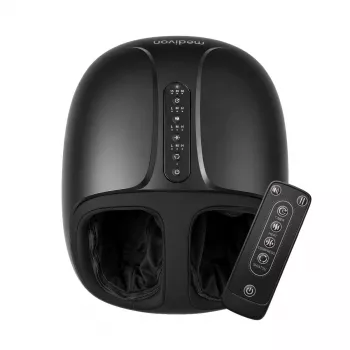 Medivon Soozy 2 shiatsu-massageapparaat met warmte, zwart