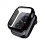 Crong Hybrid Watch Case voor Apple Watch 44mm (zwart)