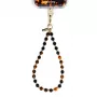 Crong Phone Charm lanyard - schildpadpatroon kralenkoord