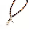Crong Phone Charm lanyard - schildpadpatroon kralenkoord
