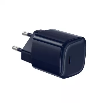 Crong NEO GaN 40W USB-C PD 3.2 wandoplader met AVS - marineblauw