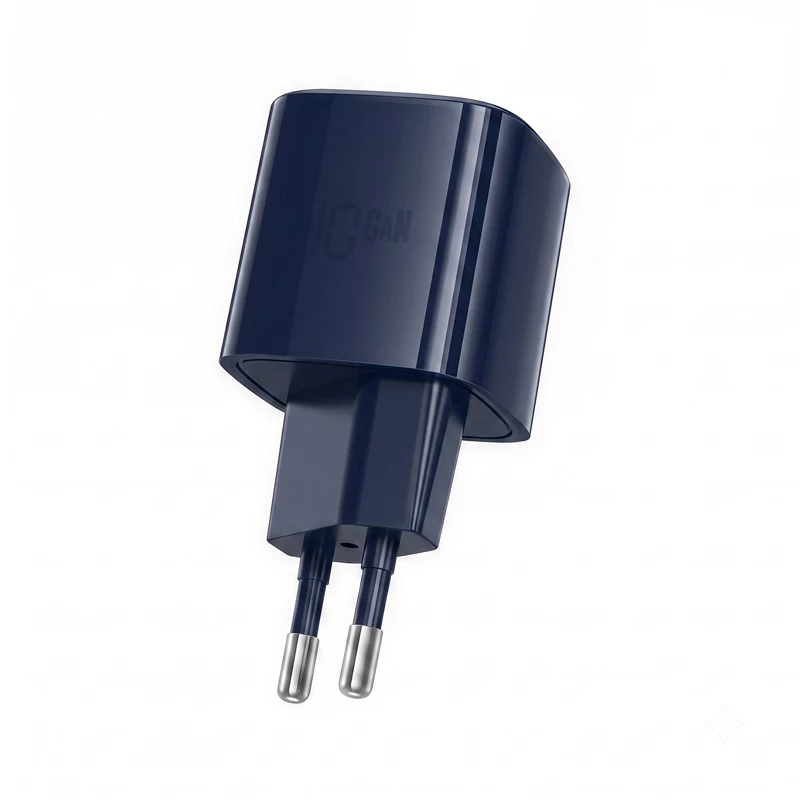 Crong NEO GaN 40W USB-C PD 3.2 wandoplader met AVS - marineblauw