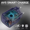 Crong NEO GaN 40W USB-C PD 3.2 wandoplader met AVS - marineblauw
