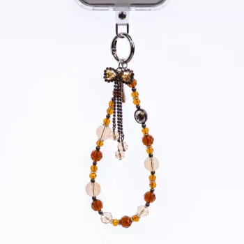 Crong telefoonhanger lanyard - gouden strik