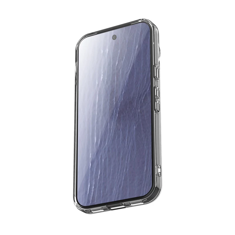 Crong Hybrid Clear Magnetic Case voor Google Pixel 11 - MagSafe-compatibel, transparant