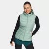 Alpinus Monza dames hardloopvest, mint, maat M - sneldrogend, ademend, licht