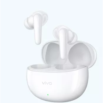 VIVO Buds Pro draadloze oordopjes met actieve ruisonderdrukking, Bluetooth 5.2, aptX Adaptive, 29h accu, IP52, wit