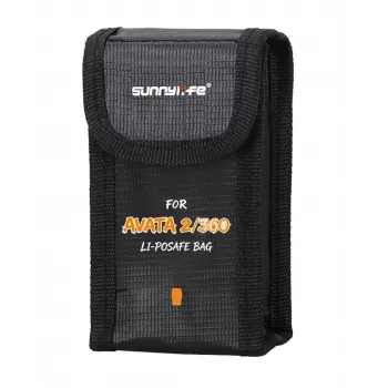 SUNNYLIFE brandveilige batterij-veiligheidstas voor DJI Avata 2 / Avata 360 / AT3-DC186-1