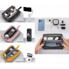SUNNYLIFE hardcase-draagtas-organizer voor DJI Osmo Pocket 3, Insta360 X5 & Go 3s – roze