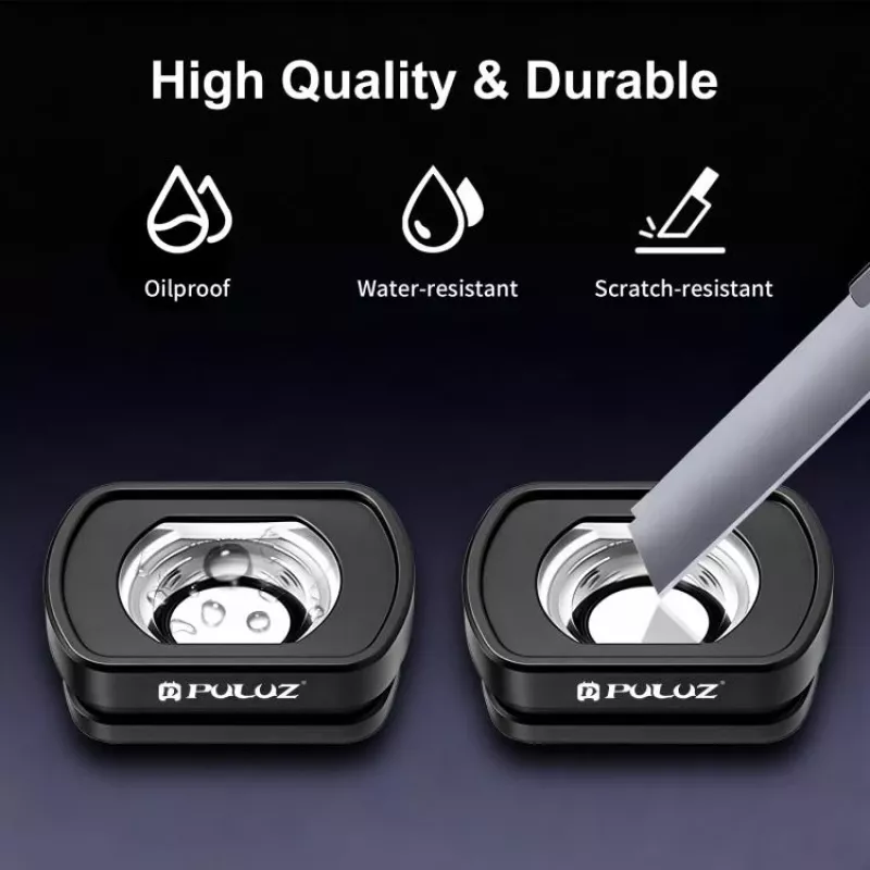 PULUZ 112° groothoek magneetobjectief voor DJI Osmo Pocket 3 (PU1108B)