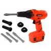 LEAN TOYS DIY accuboormachine oranje boren schroeven