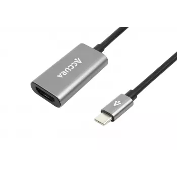 Accura USB-C naar HDMI 4K 60Hz adapterkabel M/F 0,23m