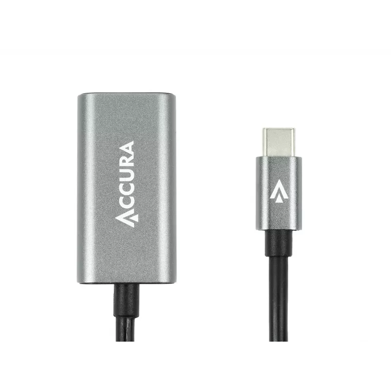 Accura USB-C naar HDMI 4K 60Hz adapterkabel M/F 0,23m