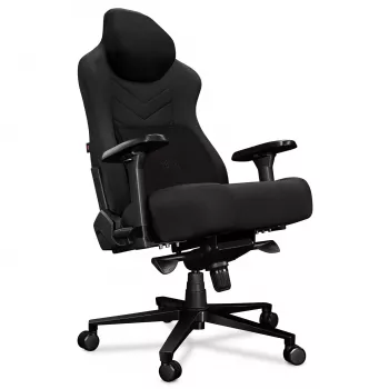YUMISU 2053 Magnetic bureaustoel, stoffen bekleding, zwart (Y-2053F-BB-M)
