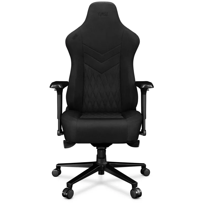 YUMISU 2053 Magnetic bureaustoel, stoffen bekleding, zwart (Y-2053F-BB-M)